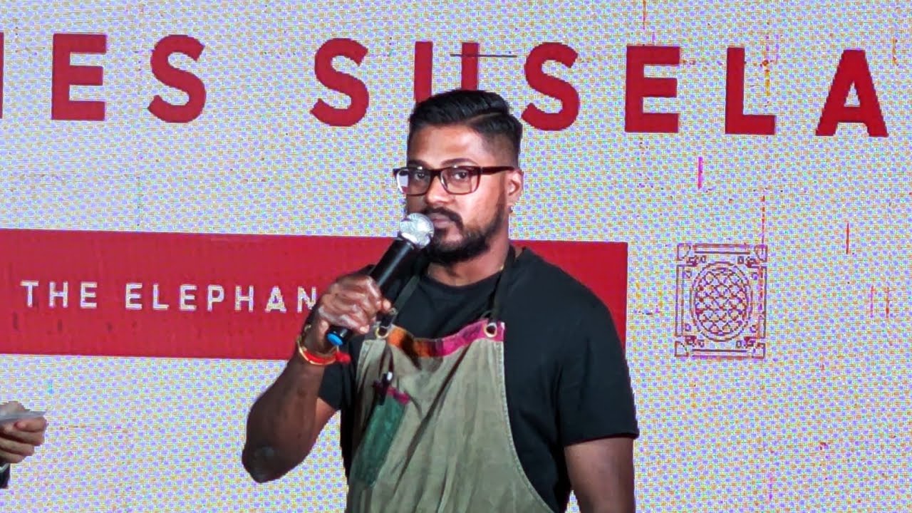 Yugnes Susela of the Elephant Room at Singapore Food Festival 2022 ...