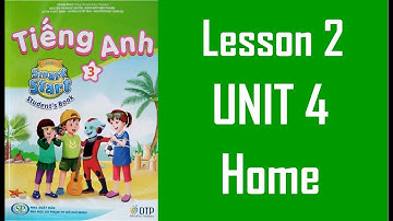 [TIẾNG ANH LỚP 3] [MỚI 2022]  i-Learn Smart Start 3 - Unit 4. HOME - Lesson 2