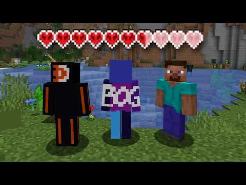 Can 3 (regular) gamers beat Minecraft with shared health?