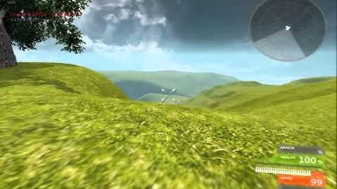 Simple test of terrain UDK