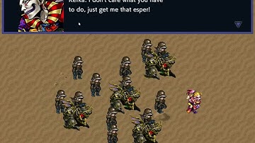 Final Fantasy 6 VI not Pixel Remaster  :  Mod test and showcase Brave Steel Sprites , SaneUi etc