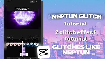 Glitch like Neptun Capcut | Tutorial | capcut | Jujutsu kaisen