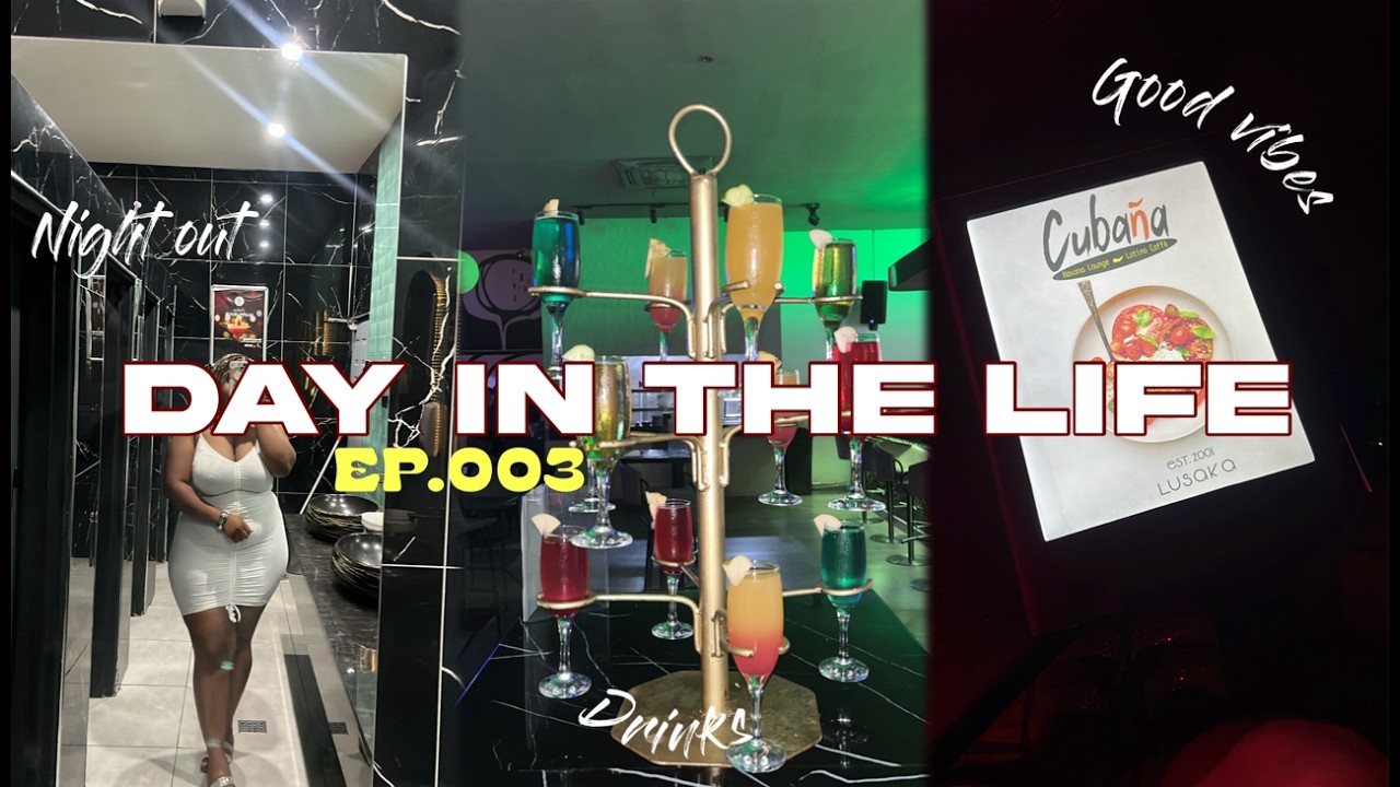DITL VLOG || Episode 3 || SATURDAY VIBES + NIGHT OUT  || Namibian Youtuber