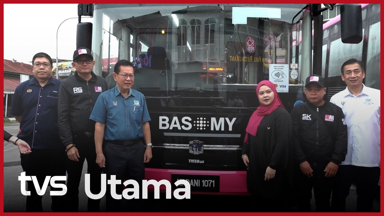 BAS.MY Kuching tingkat akses pengangkutan awam di Sarawak - YouTube