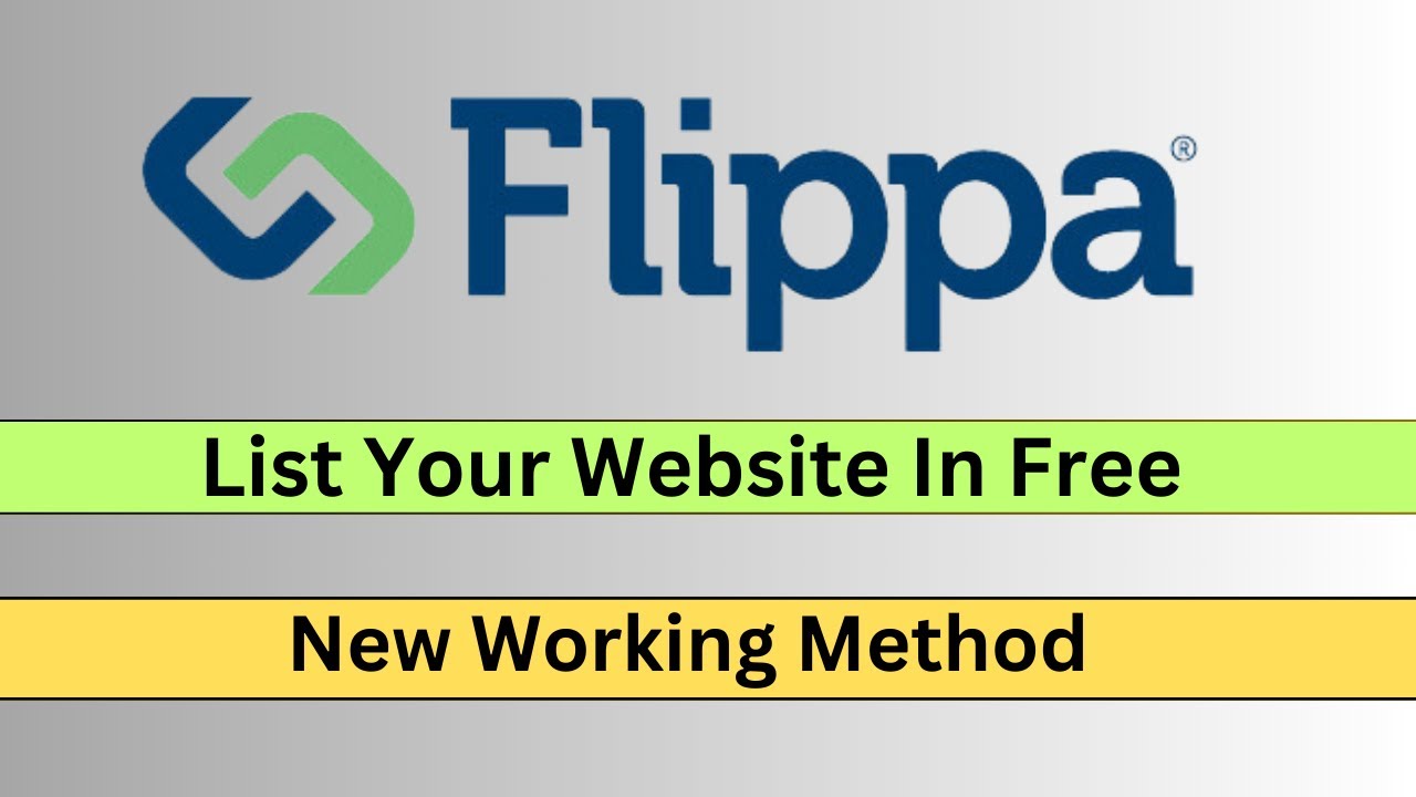 How To Create Flippa Account 2025 Get One Month Free Trial Youtube 