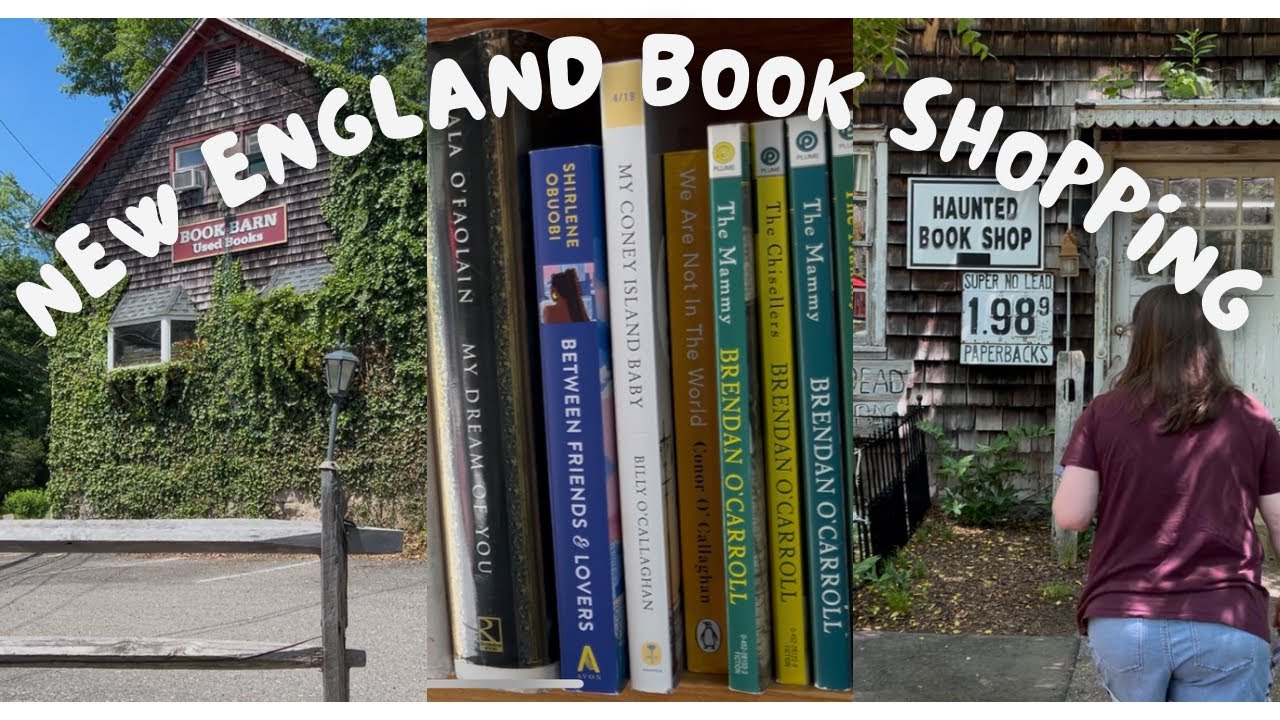 CHECKING OUT UNIQUE USED BOOKSTORES IN NEW ENGLAND