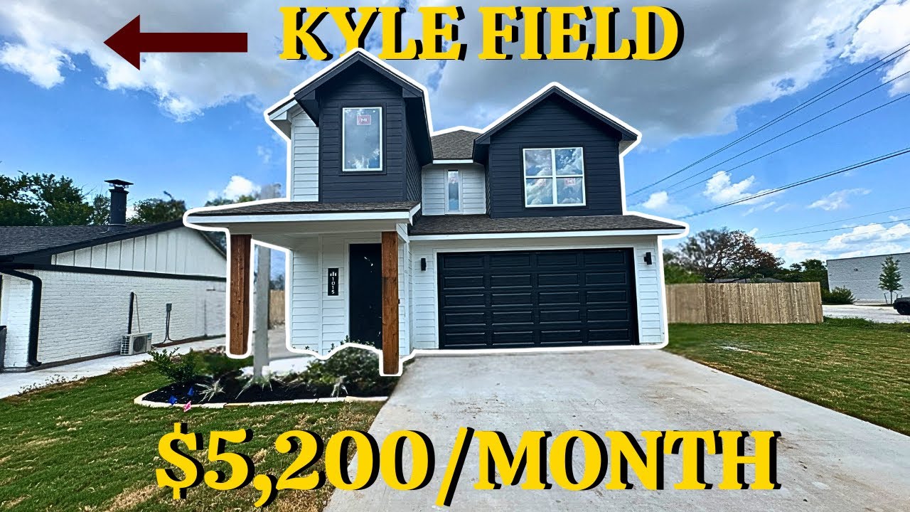 New Construction Rental Property Tour:$5,200/Mo Near Kyle Field | Bryan College Station 