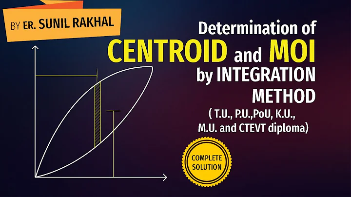 #1.Centroid and M.O.I  by Integration Method(4Qestions)by Er.Sunil Rakhal (T.U,PO.U,P.U,M.U, CTEVT)