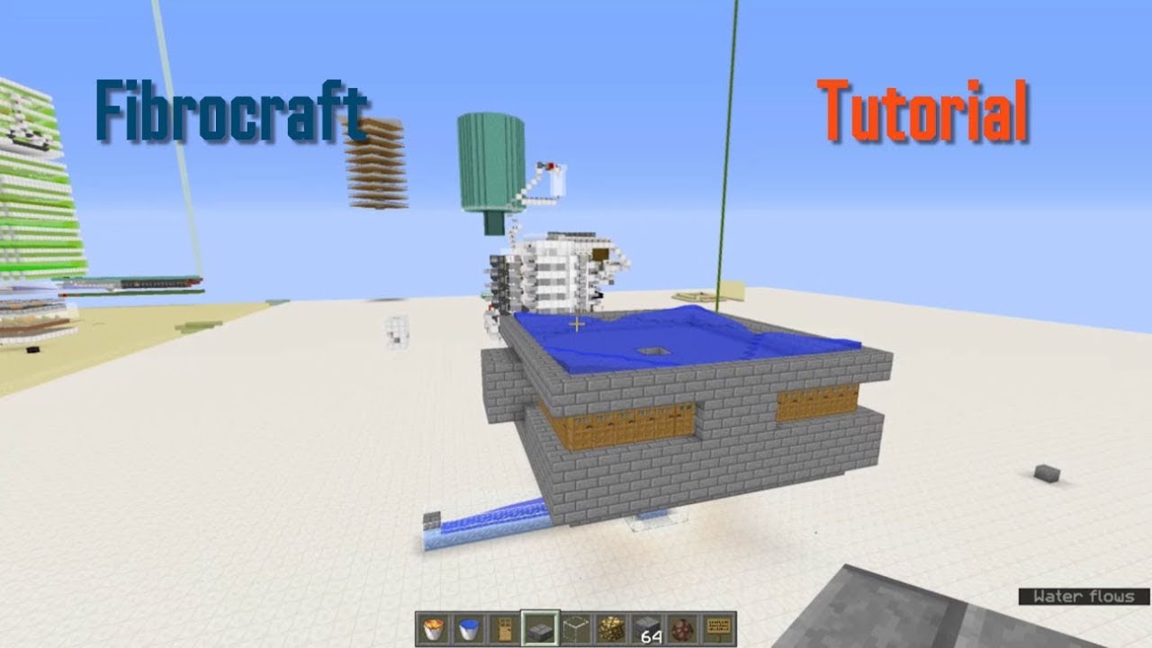 Fibrocraft Iron Farm Tutorial 1.12.2 + works on bedrock edition too