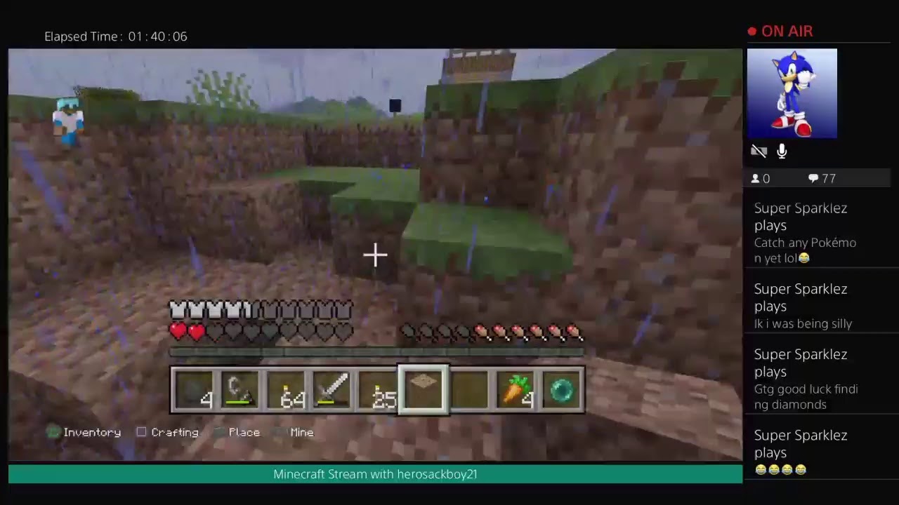 Minecraft Stream 3 with herosackboy21