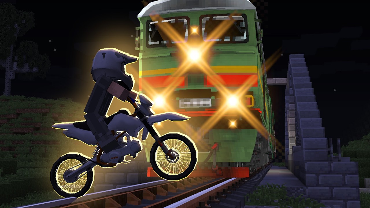 На ПИТБАЙКАХ по ЖД-ПУТЯМ...(доедут не все) | Выживание в ПГТ #5 - Майнкрафт Фильм