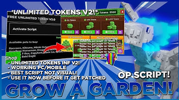 [NEW] Grow A Garden Script OP | *NEW SCRIPT V2!*  FREE UNLIMITED TOKENS MAKE (999$ TOKENS) EASY BUY💲