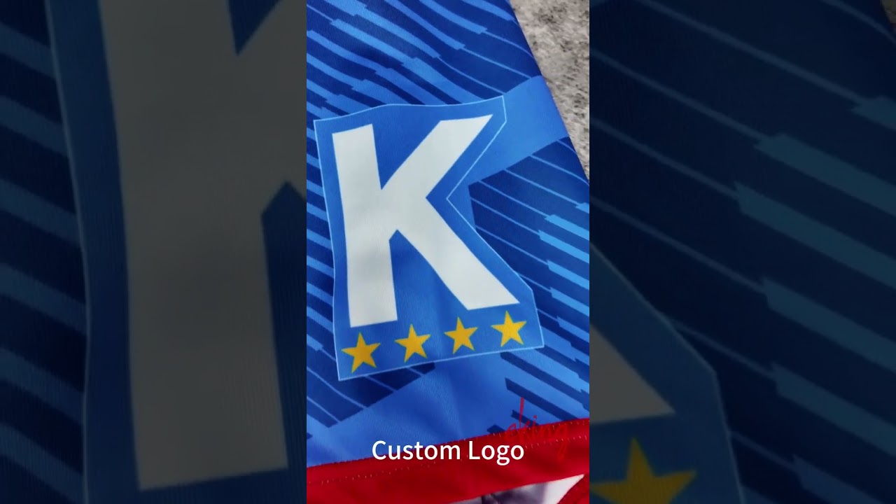 Fashion mens streetwear retro soccer jersey