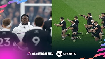GOOSEBUMPS! 😯 The All Blacks perform the Haka in front of England 🔥