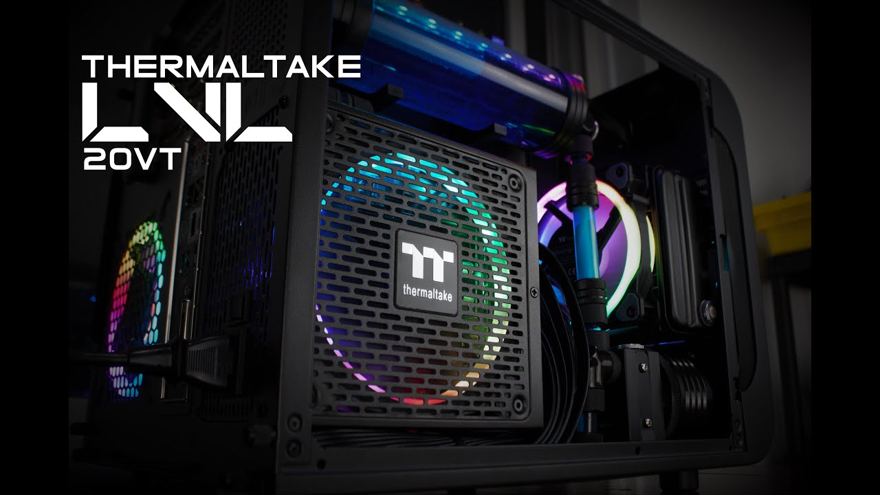 THERMALTAKE LVL20 VT RYZEN BUILD. - YouTube