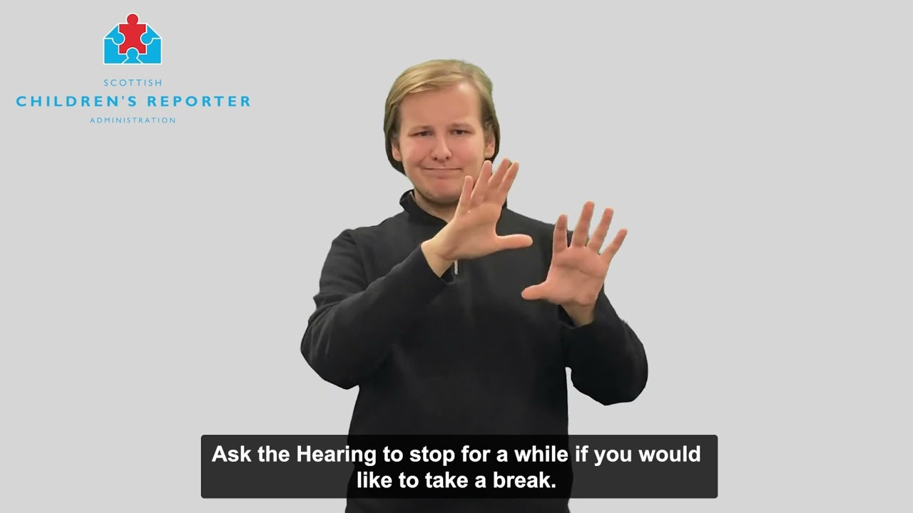 SCRA - Children's Hearings - Your Rights