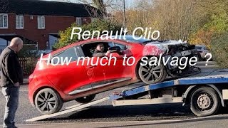 Renault Clio, salvaged cat N