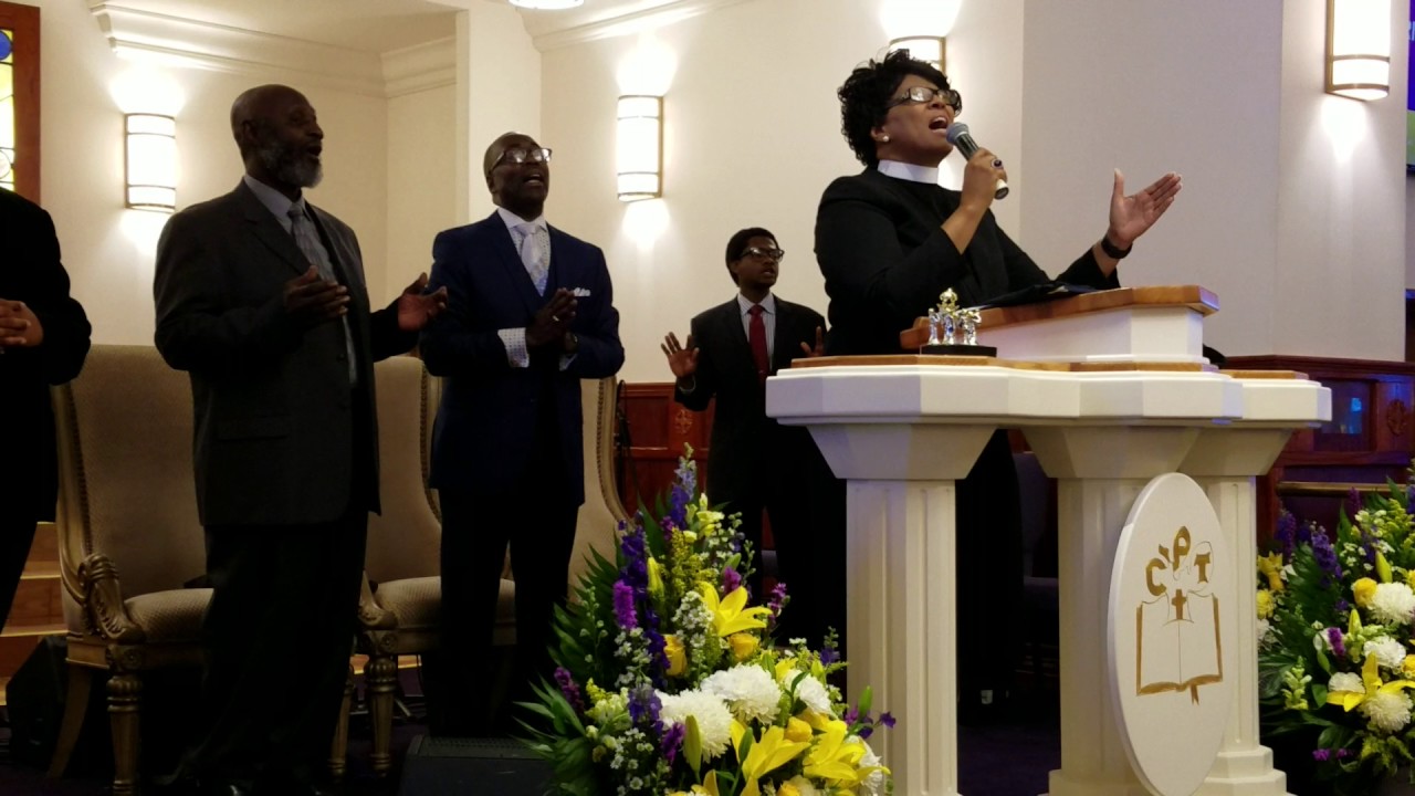 Bishop Iona Locke "All Hail the Power" - Christ Pentecostal Temple Inc