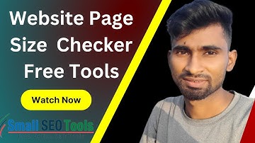 How to check the size of web page | Website Page Size Checker | Small SEO Tools || NS Tech
