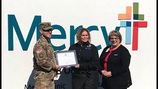Mercy Clinic in St. Robert Receives Above and Beyond Award