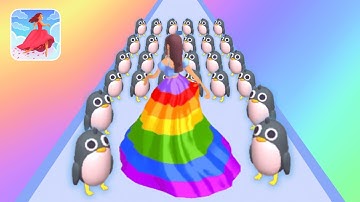 Hover Skirt 💃👗 All Levels Walkthrough Mobile iOS,Android Gameplay Game New Max Level OKXEE #shorts