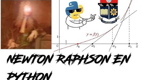Script: método de Newton Raphson en Python