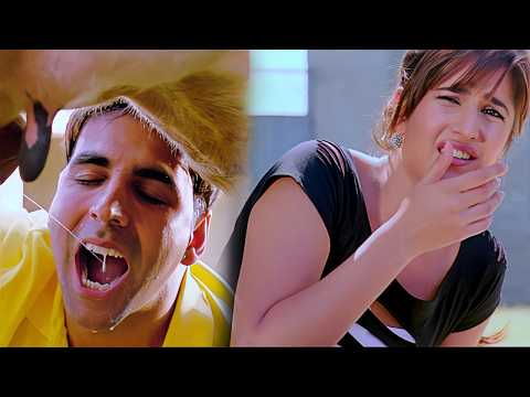 ले दूध पीयेगी क्या? 😜 अक्षय कुमार का देसी अंदाज़ देख कटरीना कैफ हिल गई! Namastey London Comedy Scene