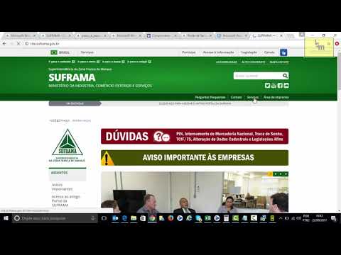 Como Gerar o Pin no Site da Suframa Gerar Pin Suframa Gerar Pim Suframa