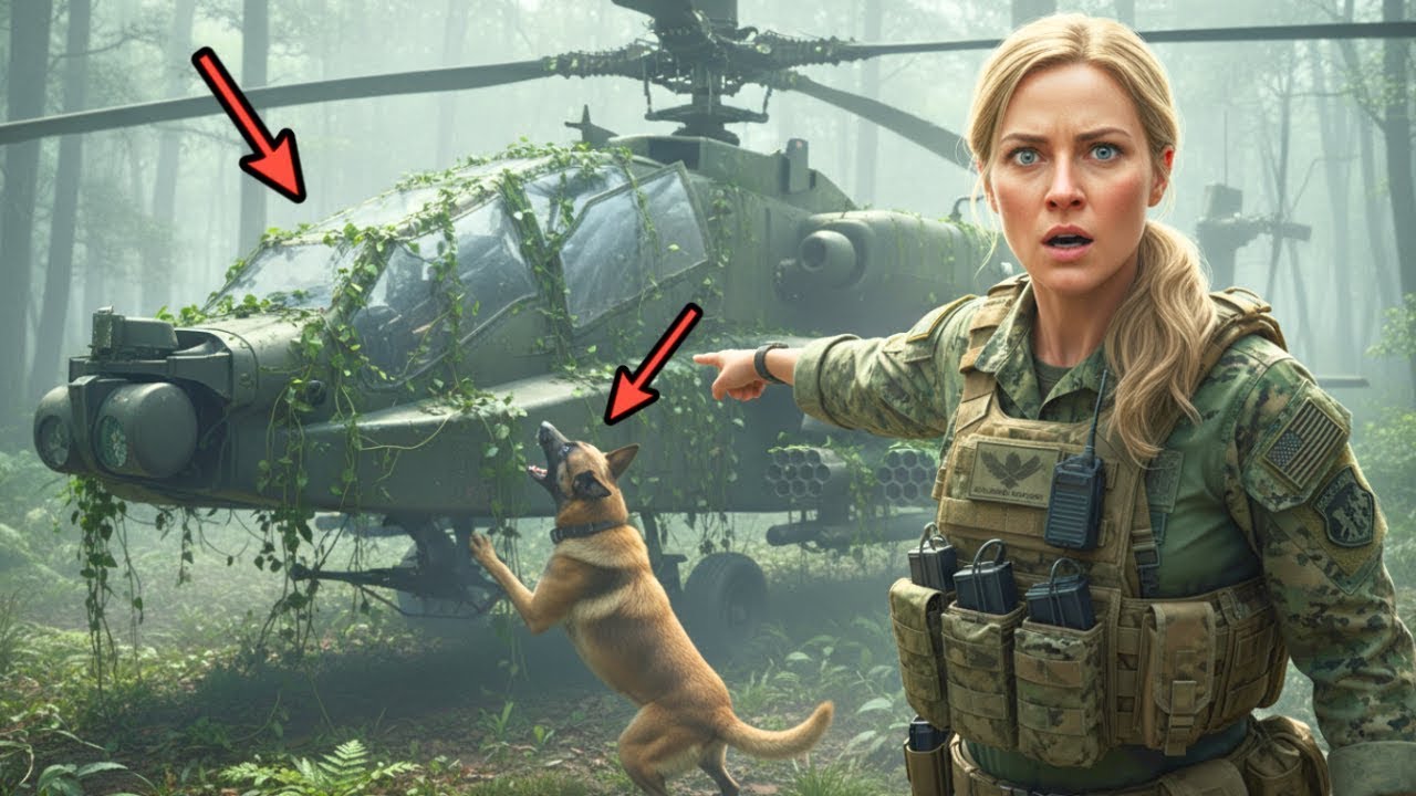 Žena ze SEAL a její pes objevili opuštěný vrtulník — to, co našli uvnitř, je šokovalo.