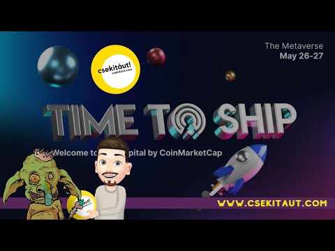 CoinMarketCap Konferencia - Ne Hagyd Ki! | Mit megy a GOBLIN!!!Már 2ETH | Esik a STEPN GST-je