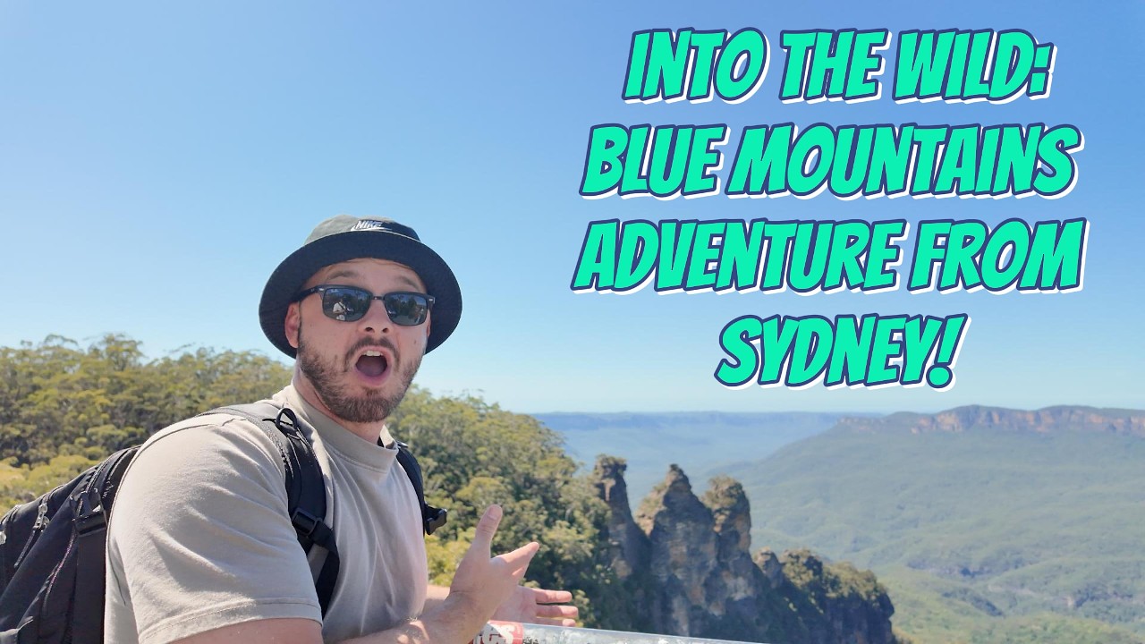 Into the wild:  Blue Mountains adventure from Sydney!