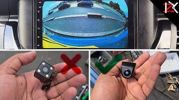 PARKVISION Reverse Car Camera - BEST SUPER Quality Lens Cheap Reverse Camera TEST