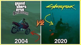 GTA San Andreas vs. Cyberpunk 2077