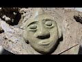 HAND-BUILDING A PORTRAIT FROM NOTHING | SOOTHING CLAY ART PROCESS
