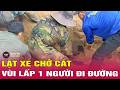 Cận cảnh người dân đào bới cát tìm nạn nhân bị xe chở vật liệu lật vùi lấp