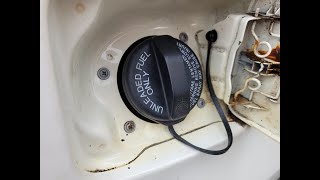 Fuel cap strap replacement for Fiat 500 Punto Panda Stilo Ducato Doblo