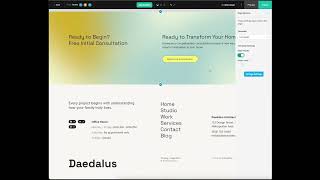 Page Template Settings