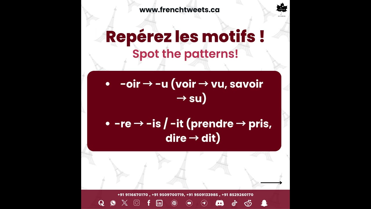 Don’t let irregular verbs ruin your vibe! 🚀 Learn them smartly, not hardly!  Join French Tweets now!