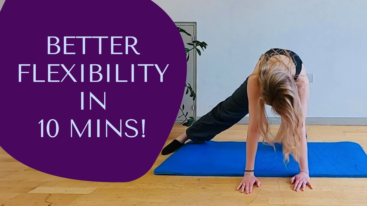 How To IMPROVE YOUR FLEXIBILITY With Pilates - Mobility Flow From Top To Toe - Audio Described