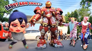 BADUT MAMPANG LUCU JOGET HEDON vs ROBOT ~ Kumpulan BADUT JALANAN Adu Joget Paling WOWW 😱