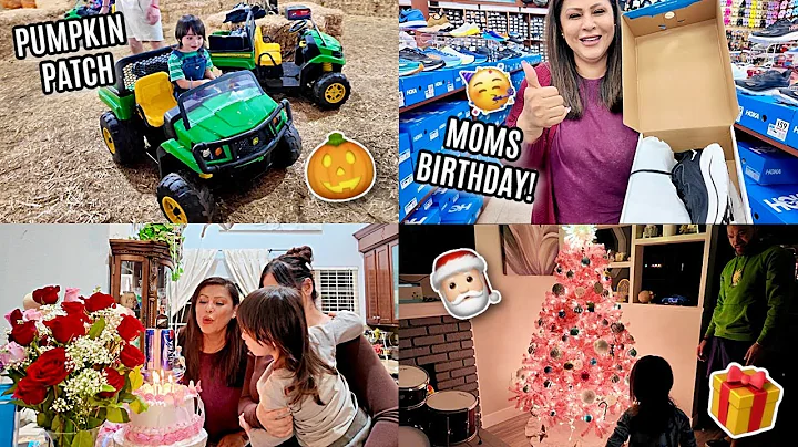 Celebrating My Moms Birthday & Decorating For Christmas 🎂🎄| Cozy Month In My Life ✨