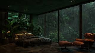 The Sound Of Rain And Thunder For Sleep And Gladdens The Soul | Rain On Window For Beat Insomnia