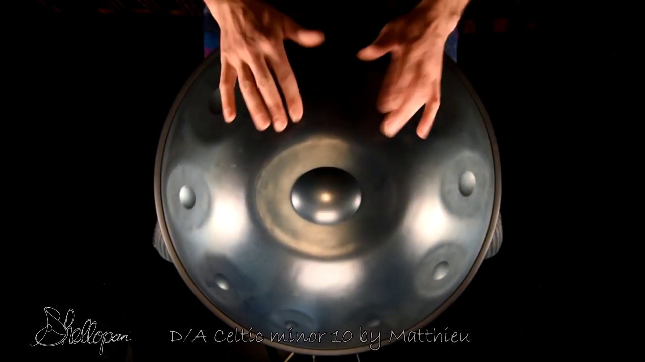 Handpan - D/A Celtic minor 10 - Shellopan by Matthieu