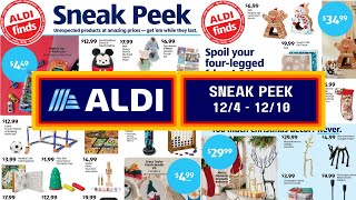 Aldi Sneak Peek Week 12/4 - 12/10 ~ The Metal Reindeer are back! Holiday Pet Sweaters! Gifts galore!