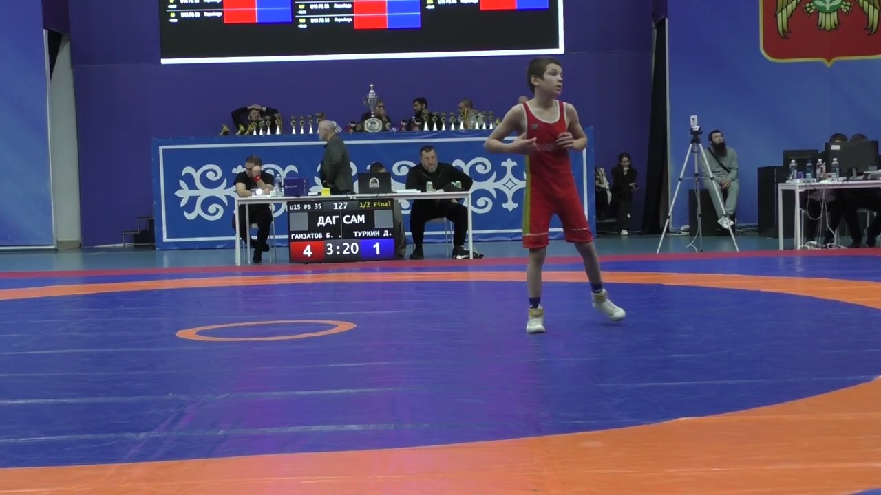 Билал Гамзатов (Дагестан) - Даниил Туркин (Самарская обл.)