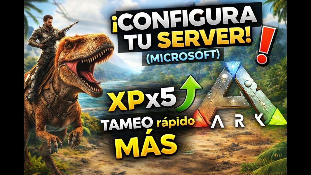 Ark Add Xp Command Configura tu Server de ARK Microsoft Como un PRO ⚙️ XP x5, Tameo Rápido ...