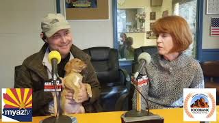 MY AZ TV Host Allen Elfman speaks with Cathleen from the Sedona Community Food Bank
