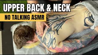 Back Massage with Alexander - Upper Back Trapezius Neck ASMR No Talking