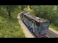 Bus Pandawa Nyasar Harus Putar Balik di Pinggir Jurang