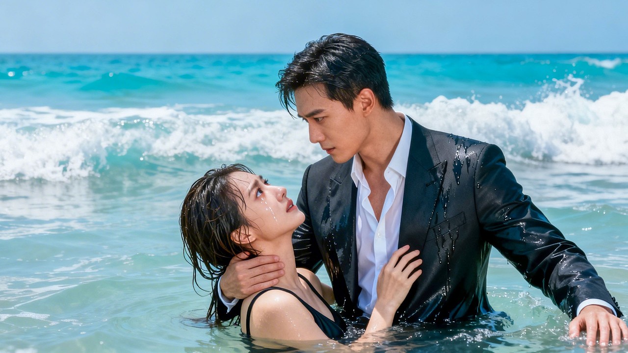 Chica secuestrada y lanzada al mar; CEO que pasa salta a salvarla!